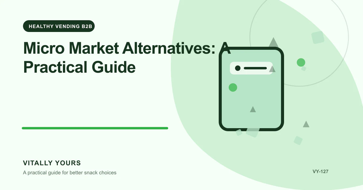 Editorial illustration for Micro Market Alternatives: A Practical Guide, focused on purpose, serving context, label evidence, and realistic use